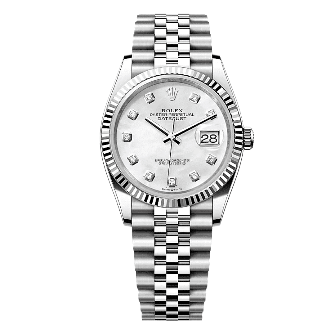 Rolex Datejust Mother of Pearl Diamond Dial Replica