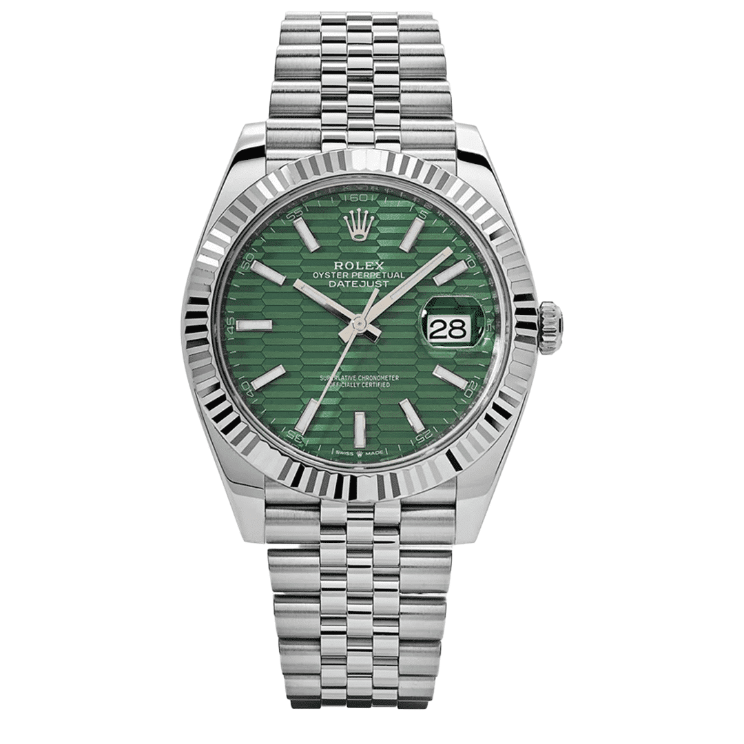 Rolex Datejust Motif Green Replica